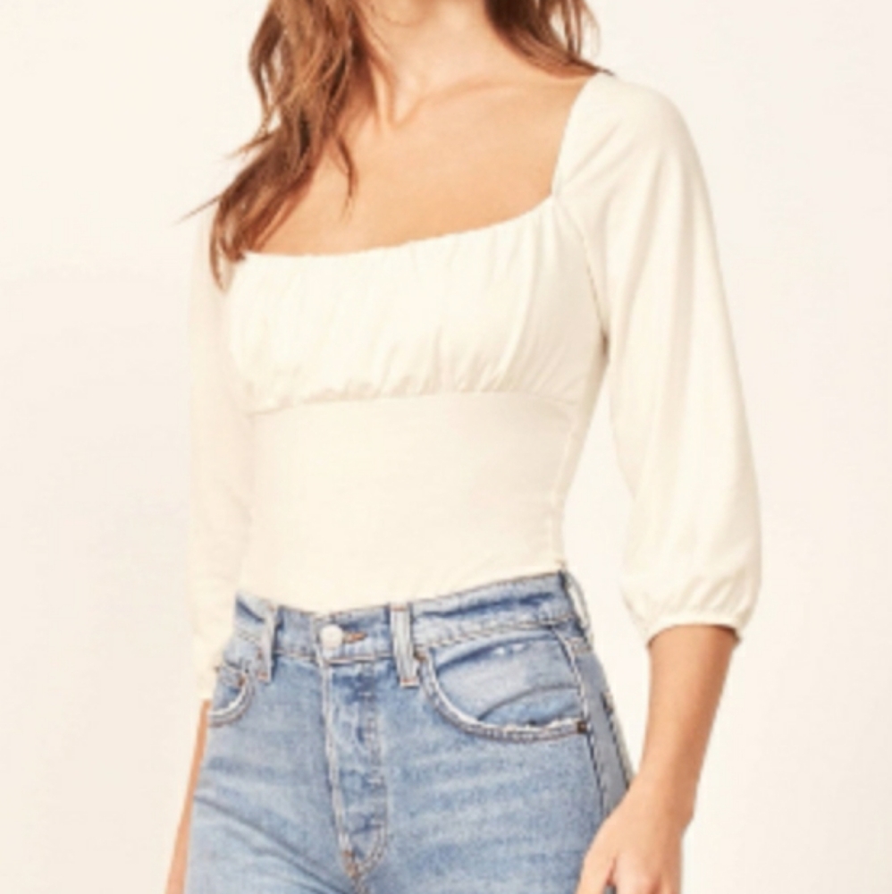 NWT! Reformation Mari Top